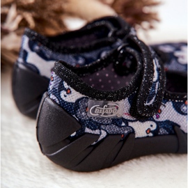 BEFADO S.A. Chaussons Inblu Pingouins 109P239 Noir le noir 1