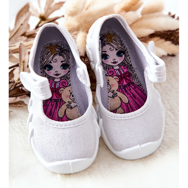 BEFADO S.A. Chaussons Inblu Brillant 109P222 Argent 1