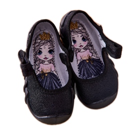 BEFADO S.A. Inblu Shiny 109P227 Pantoufles Ballerines Noires le noir 1