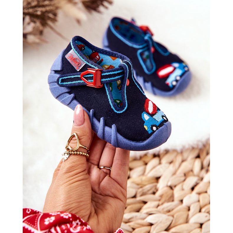 BEFADO S.A. Chaussons Inblu Bétonnière 110P385 Marine Chaussures bleu marin 2