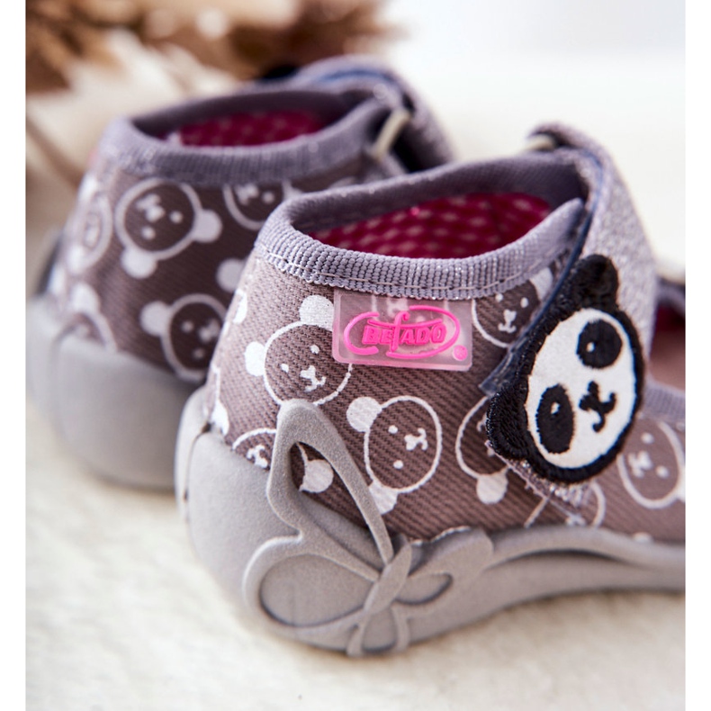 BEFADO S.A. Sandales Inblu Avec Velcro 342P031 Gris 1