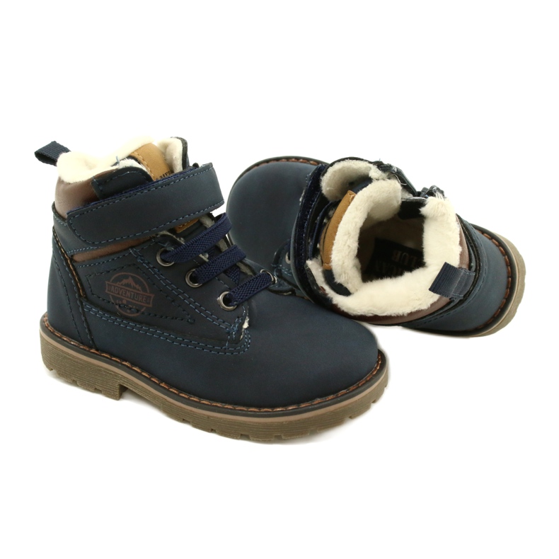 Velcro Ouvriers American Club GC28 / 21 Grenade bleu 5