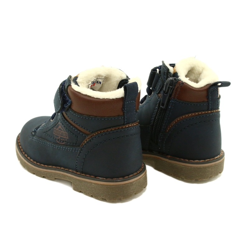 Velcro Ouvriers American Club GC28 / 21 Grenade bleu 4