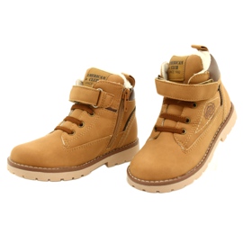 Ouvriers isolés avec fourrure American Club GC29 / 21 Camel beige brun jaune 3