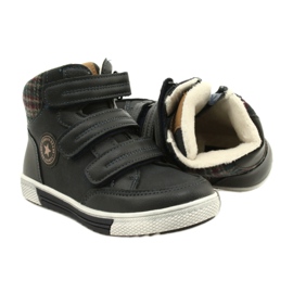 American Club Chaussures De Sport Hautes Avec Fourrure Américaine GC19 / 21 Bleu Marine 6