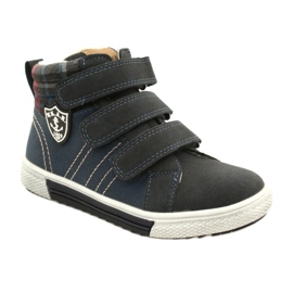 Chaussures de sport isolées avec fourrure American Club GC24 / 21 Navy Blue bleu 1