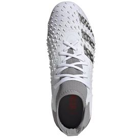 Chaussures de foot Adidas Predator Freak.1 Fg Jr FY6260 multicolore blanche 2 Chaussures de foot Adidas Predator Freak.1 Fg Jr FY6260 multicolore blanche 2