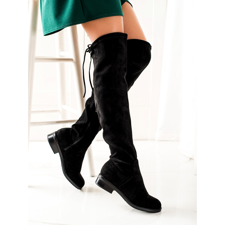 Bottes chaudes le noir 2