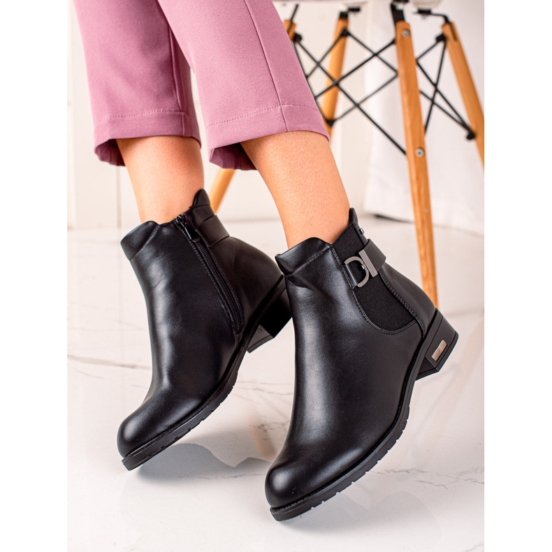Super Me Bottes noires le noir 1 Super Me Bottes noires le noir 1