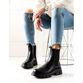 Bottines Chelsea noires de Sergio Leone 1