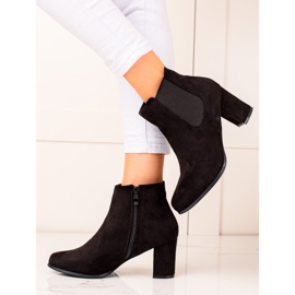 TRENDI Bottes décontractées sur un poteau le noir 3