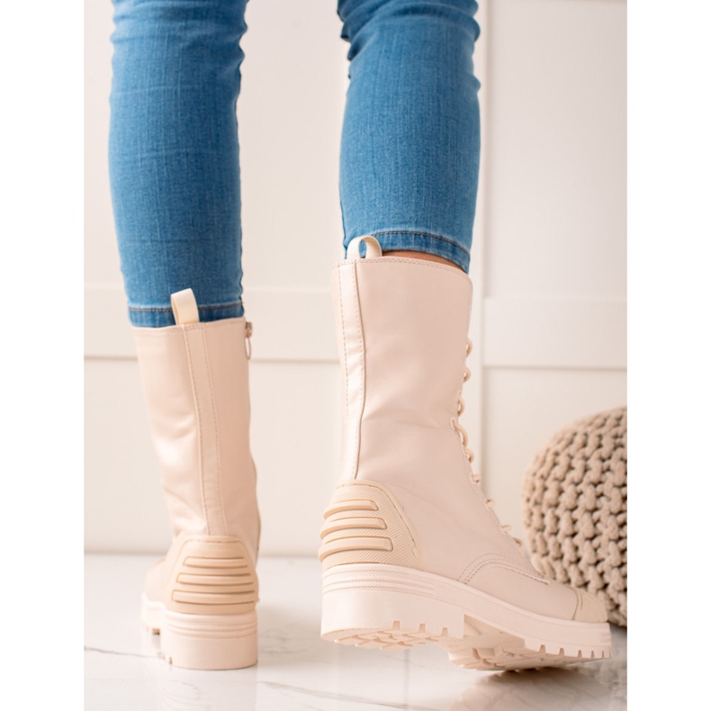 Seastar Trappeurs à lacets hauts beige 1 Seastar Trappeurs à lacets hauts beige 1