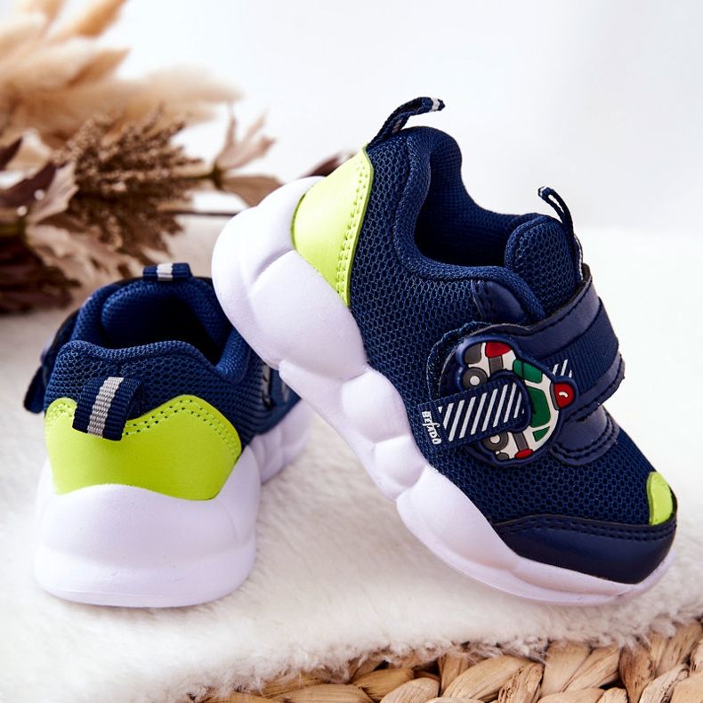 BEFADO S.A. Chaussures De Sport Enfant Avec Velcro Befado 516P094 Bleu Marine 2