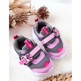 BEFADO S.A. Chaussures De Sport Enfant Avec Velcro Befado 516P091 Gris-Rose 1 BEFADO S.A. Chaussures De Sport Enfant Avec Velcro Befado 516P091 Gris-Rose 1