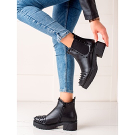 Melisa Bottes noires rock 1