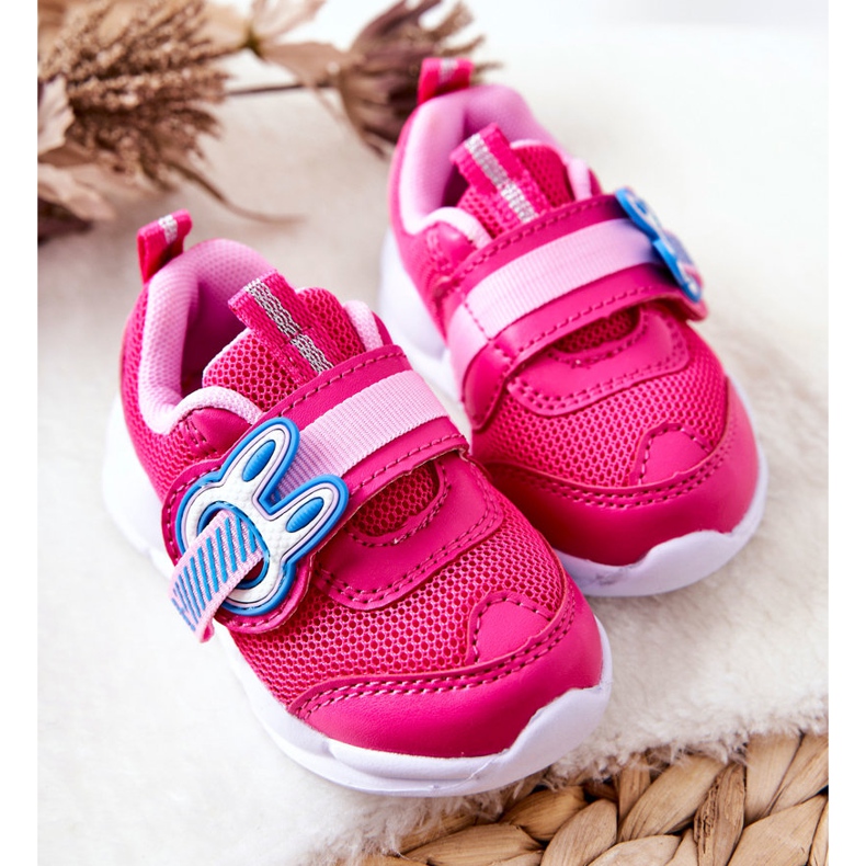 BEFADO S.A. Chaussures De Sport Pour Enfants Avec Velcro Befado 516P089 Rose 1