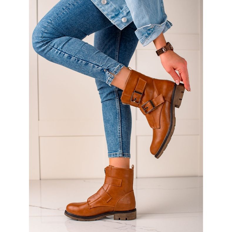 Kayla Travailleurs occasionnels bruns 1