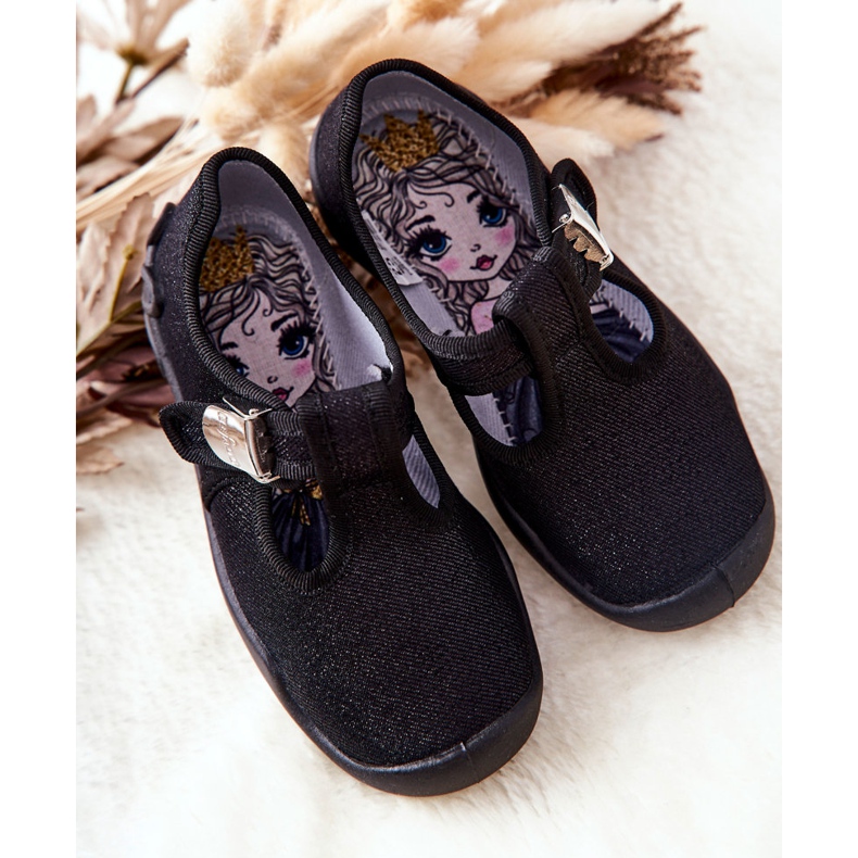 BEFADO S.A. Chaussons Ballerines Befado Brillant 115X006 Noir 2