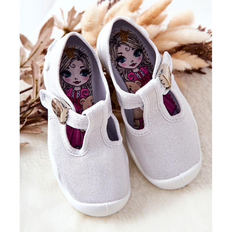 BEFADO S.A. Chaussons Ballerines Befado Brillant 115X001 Argent 1 BEFADO S.A. Chaussons Ballerines Befado Brillant 115X001 Argent 1