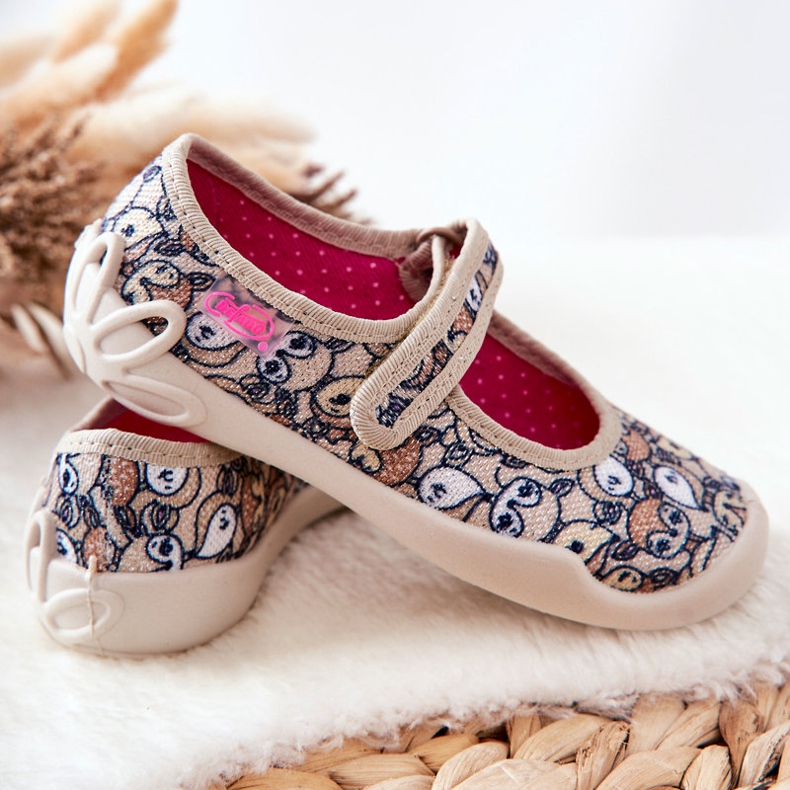 BEFADO S.A. Chaussons ballerines Befado Chevreuil 114X467 Beige brun 2