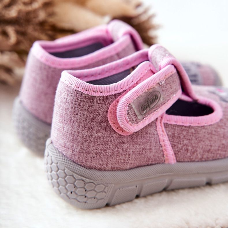 BEFADO S.A. Chaussons Befado Chaton 531P084 Rose 1