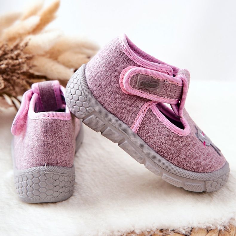BEFADO S.A. Chaussons Befado Chaton 531P084 Rose 2