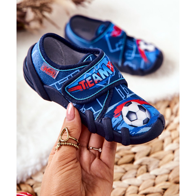 BEFADO S.A. Chaussons Befado Bleu Velcro 273X321 2 BEFADO S.A. Chaussons Befado Bleu Velcro 273X321 2