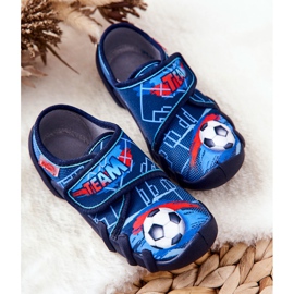 BEFADO S.A. Chaussons Befado Bleu Velcro 273X321 1