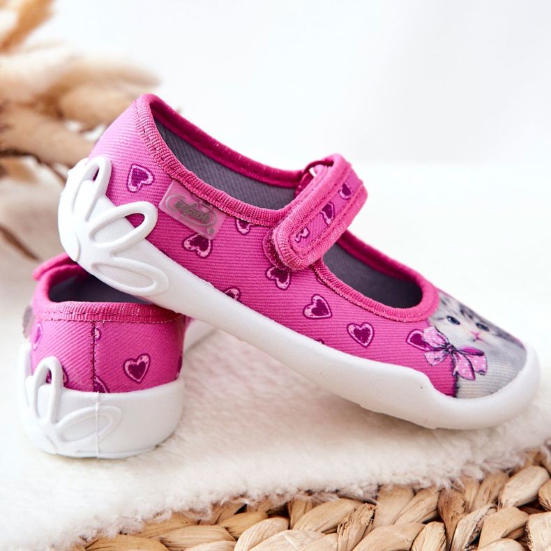 BEFADO S.A. Chaussons de la Ballerine Befado Chaton 114X447 Rose 1