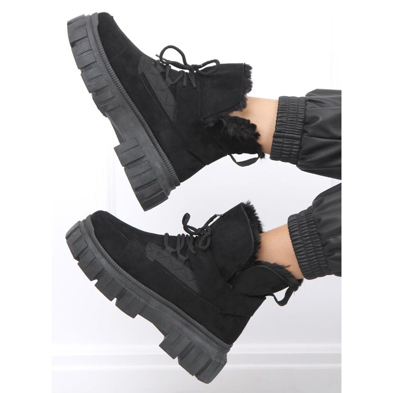 Bottes de neige isolées Arbor Black noir 1