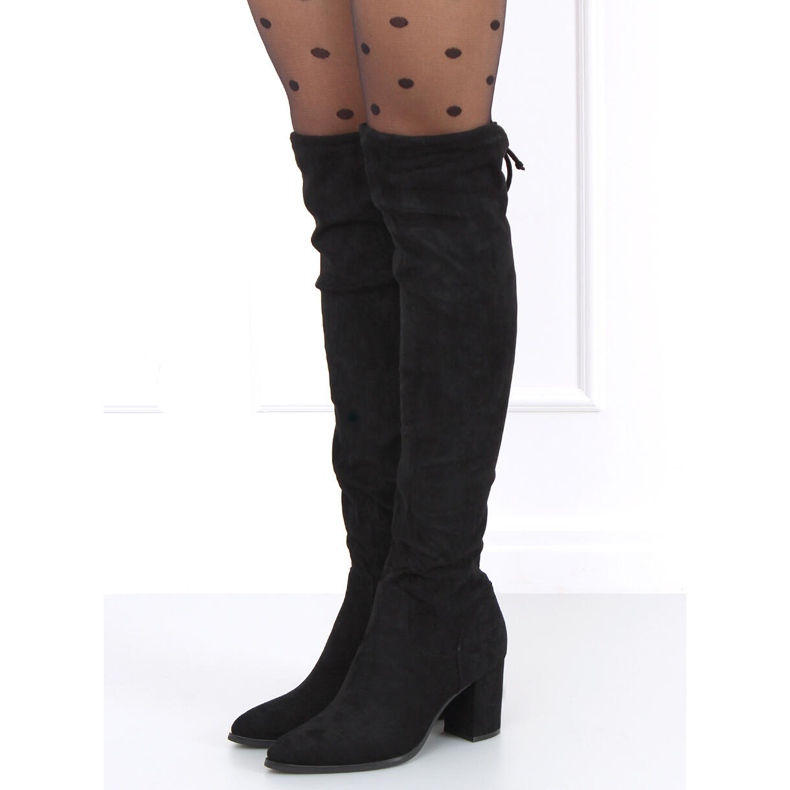 Bottines à talons de Peti Black noir 2