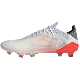 Chaussures de foot Adidas X Speedflow.1 Fg M FY6869 rouge, blanc, gris blanc 2
