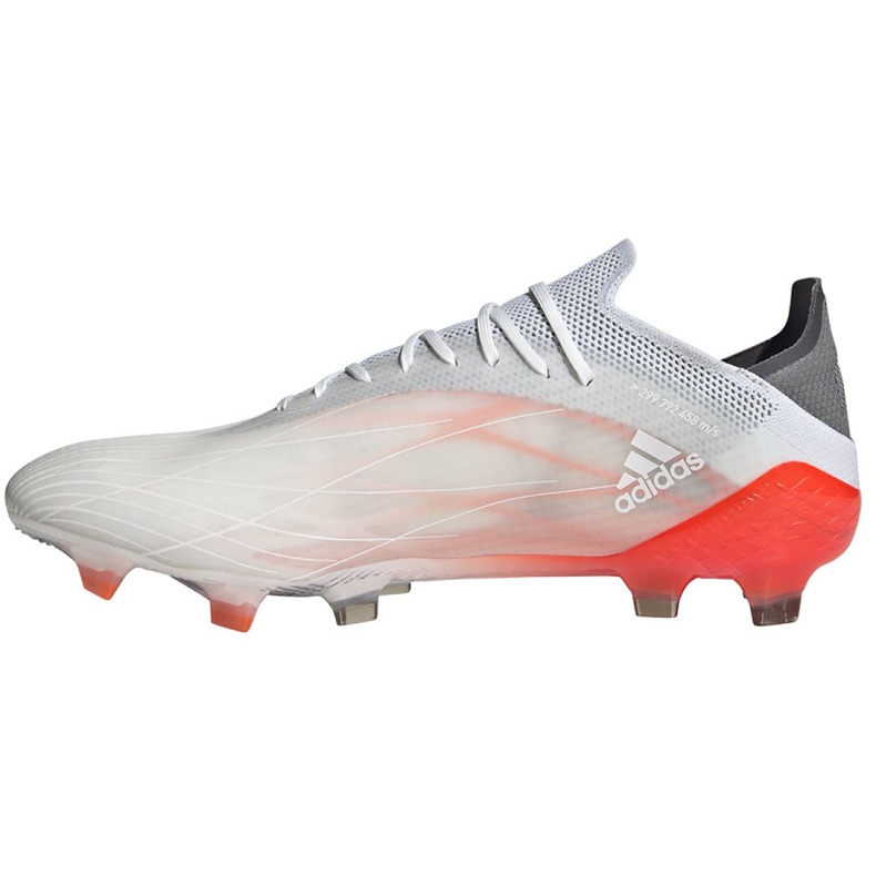 Chaussures de foot Adidas X Speedflow.1 Fg M FY6869 rouge, blanc, gris blanc 2