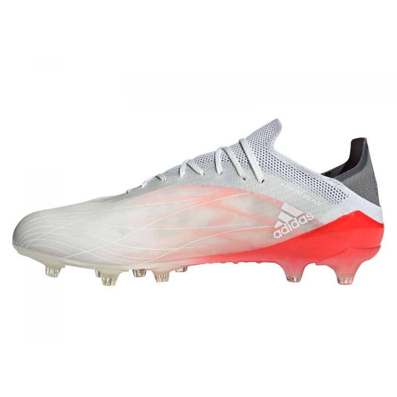 Chaussures de foot Adidas X Speedflow.1 Ag M FY3265 gris, blanc, rouge blanc 1