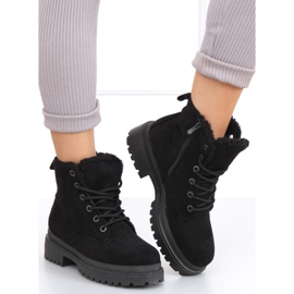 Bottines à lacets Visko Noir le noir 2
