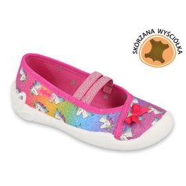 Chaussures pour enfants Befado 116Y296 rose multicolore 1