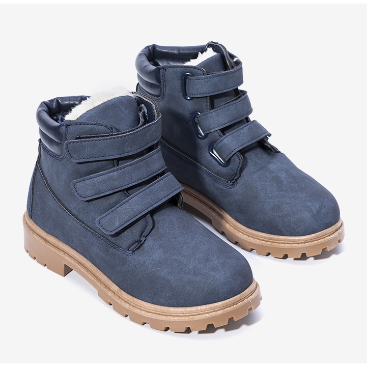 Boots enfant Babin bleu marine 1