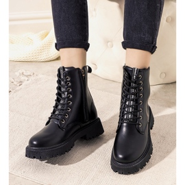 Bottes isolées noires pour femmes Cynthia le noir 1