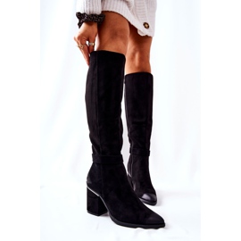 POTOCKI Bottines En Daim On A Bar Black Corises le noir 1