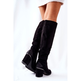 POTOCKI Bottines En Daim On A Bar Black Corises le noir 3