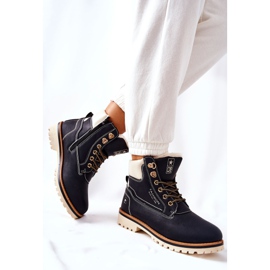 NEWS Trappers Femme Timberki Warmed Black Tiempo noir 1