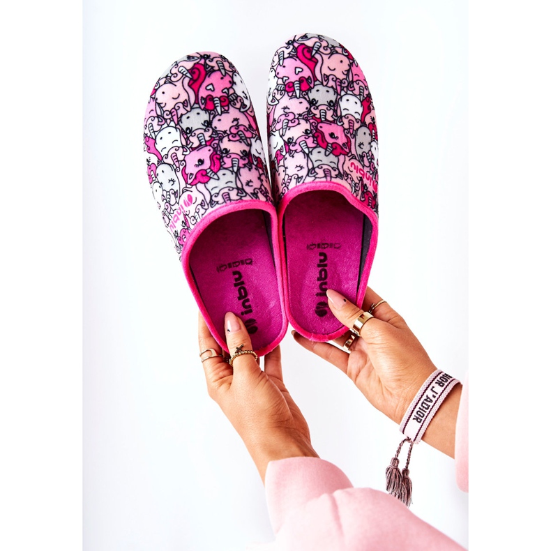 Inblu Chaussons Befado Licornes 155D201 Rose 1 Inblu Chaussons Befado Licornes 155D201 Rose 1