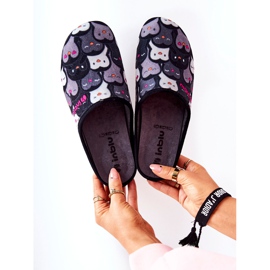 Inblu Chaussons Befado Pingwinki 155D202 Chaussons noirs le noir 1