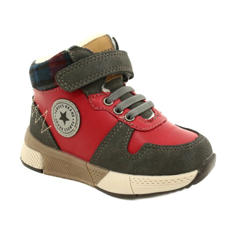 American Club Garçons des garçons avec la fourrure du club américain gc27 rouge 1