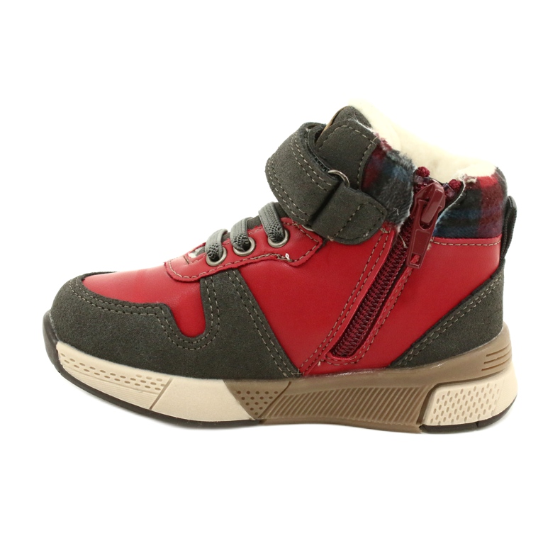 American Club Garçons des garçons avec la fourrure du club américain gc27 rouge 2