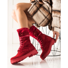 ARTIKER Hauts Ouvriers Du Cuir rouge 2