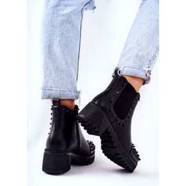 PG1 Bottes Comonis Jodhpur Noires Avec Jets le noir 2