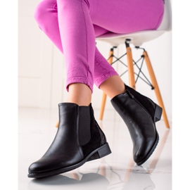 Lucky Shoes Bottes noires classiques le noir 3
