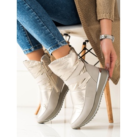 Weide Bottes de neige classiques beige 3