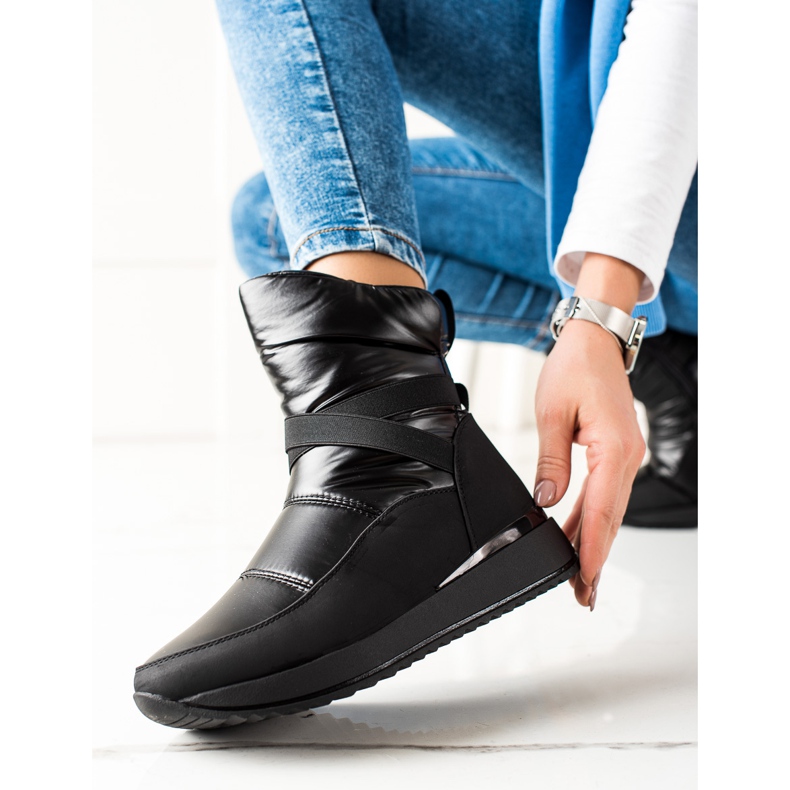 Weide Bottes de neige classiques le noir 1